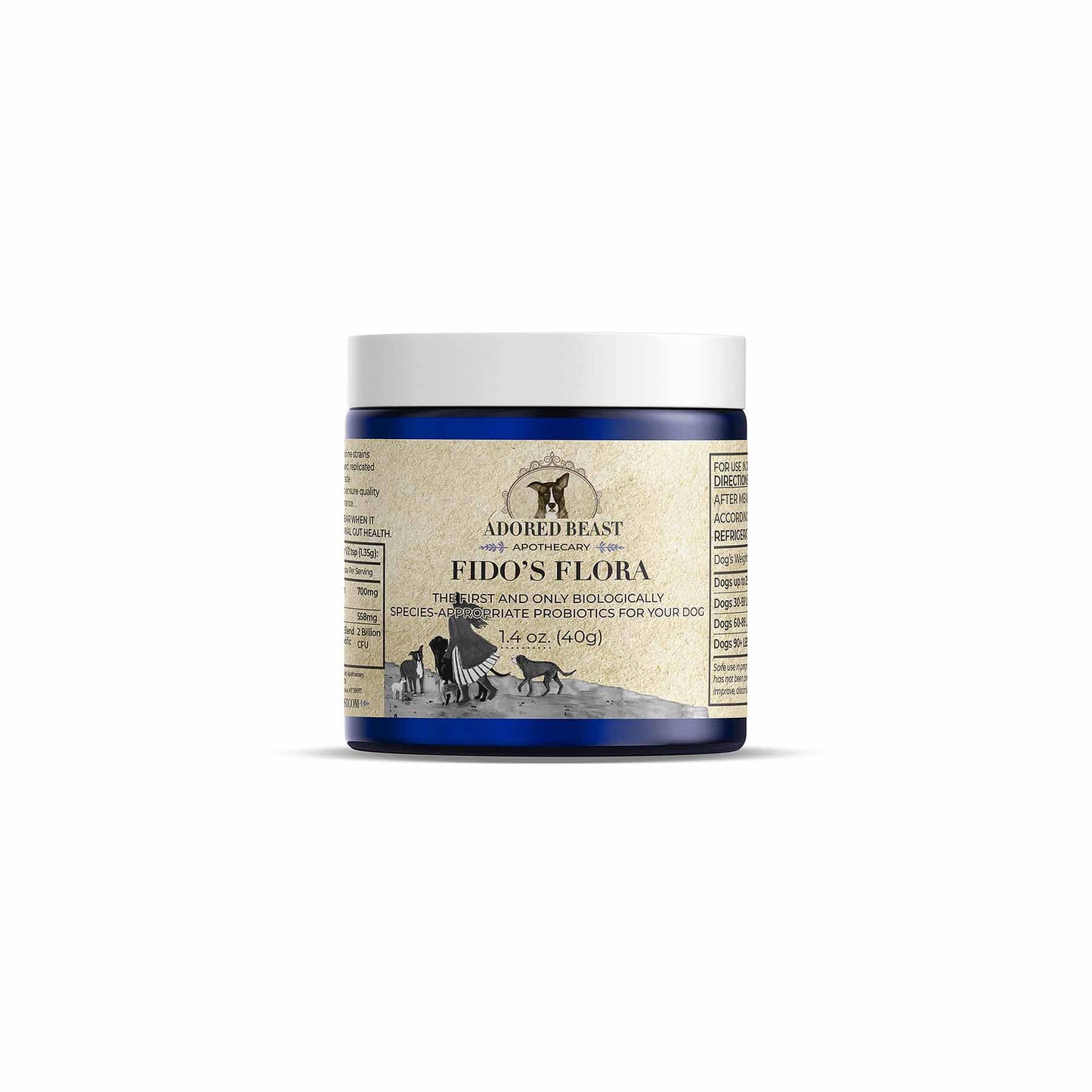 Adored Beast Fido’s Flora | Species Appropriate Probiotic
