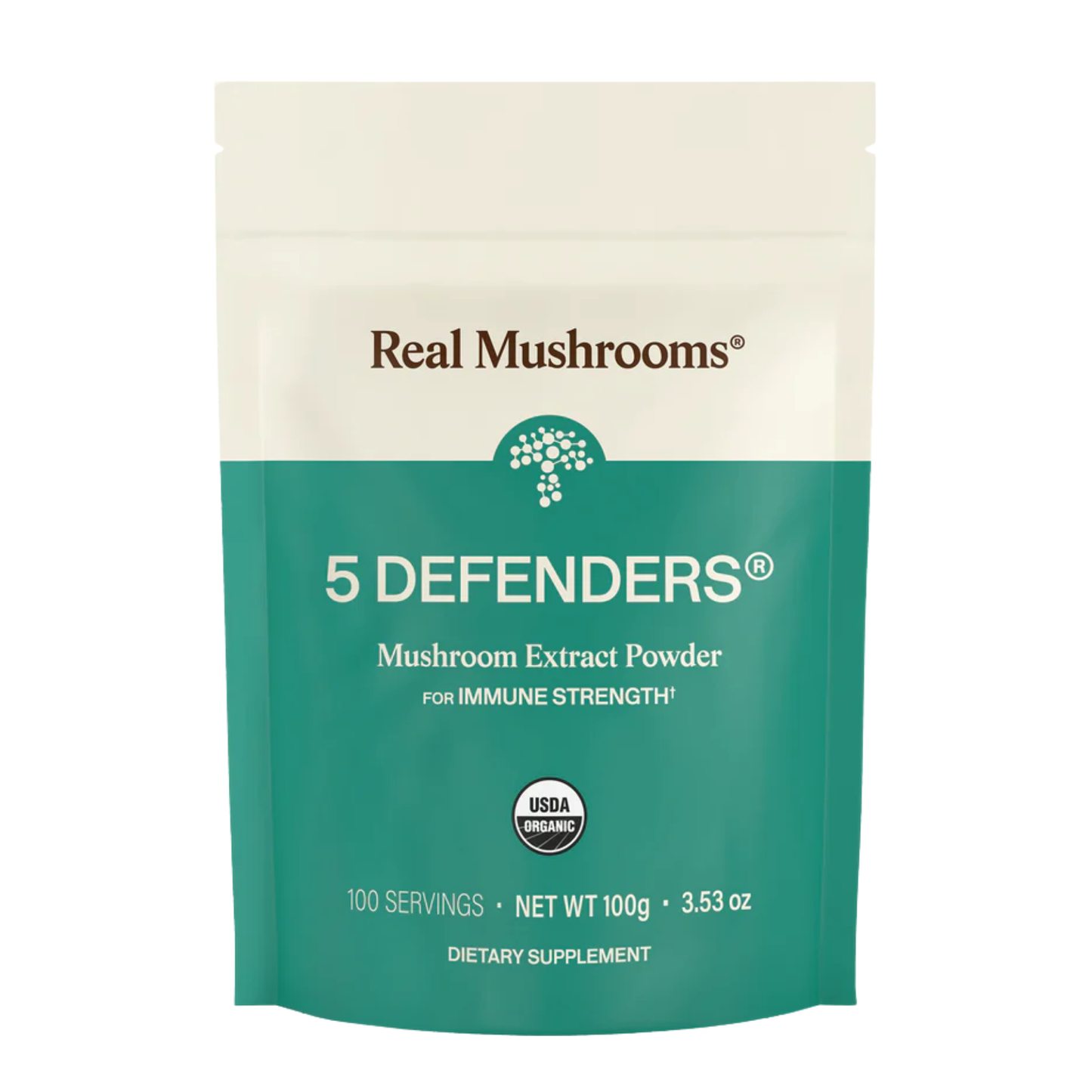 Real Mushrooms | 5 Defenders Mushroom Complex Powder