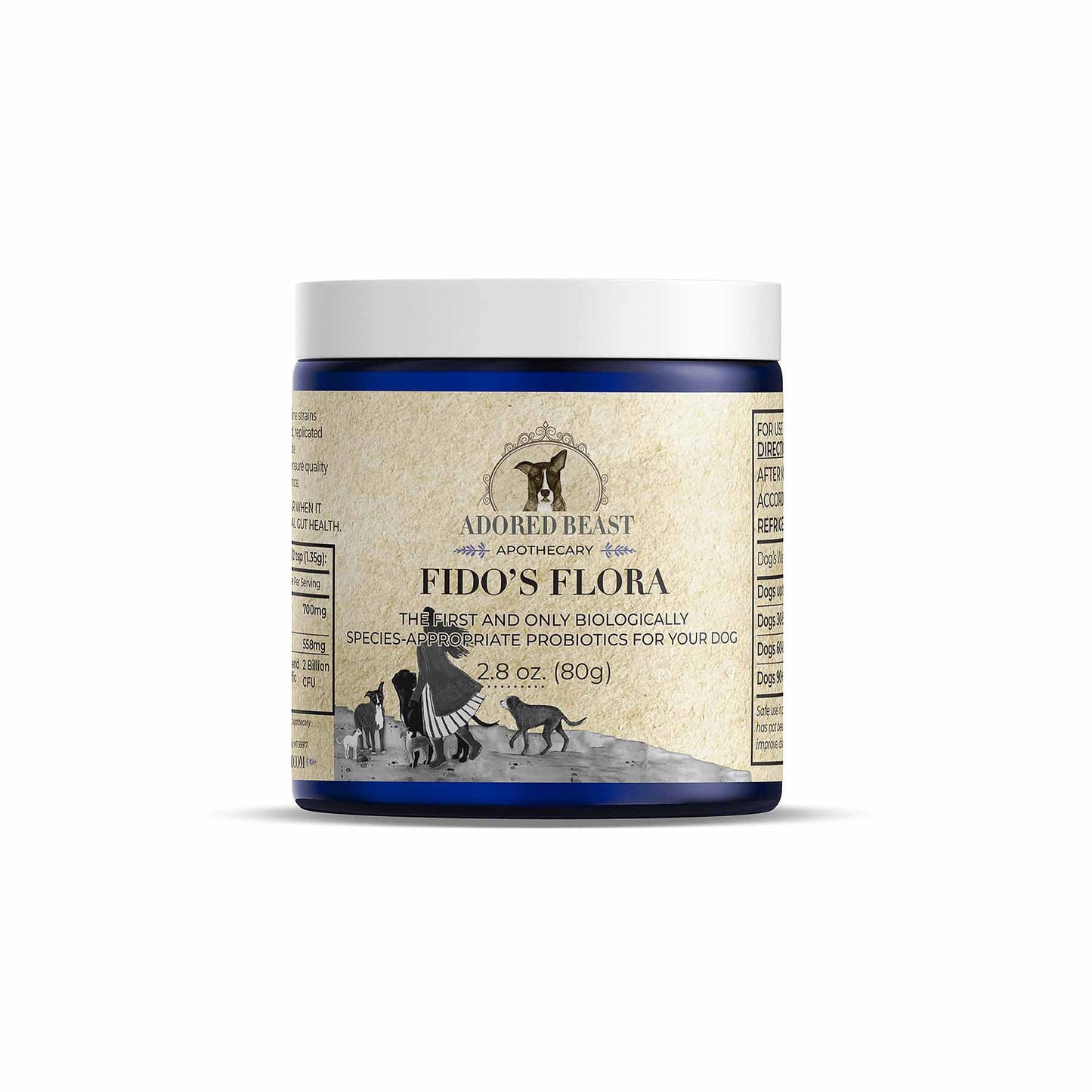 Adored Beast Fido’s Flora | Species Appropriate Probiotic