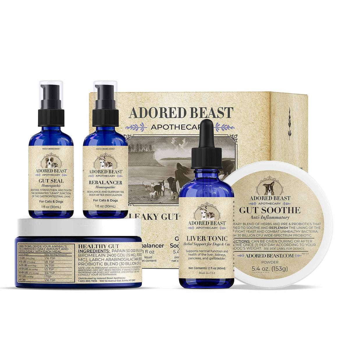 Adored Beast Leaky Gut Protocol