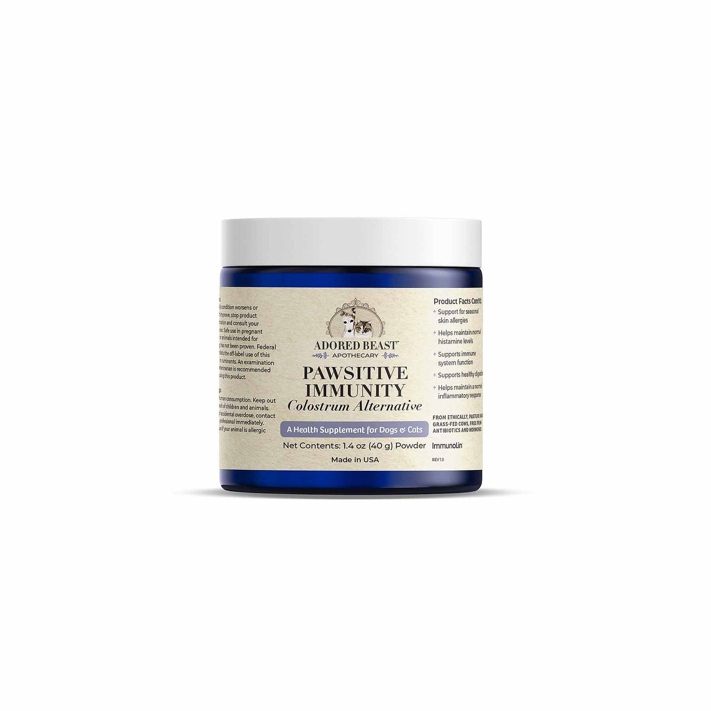 Pawsitive Immunity | Colostrum Alternative