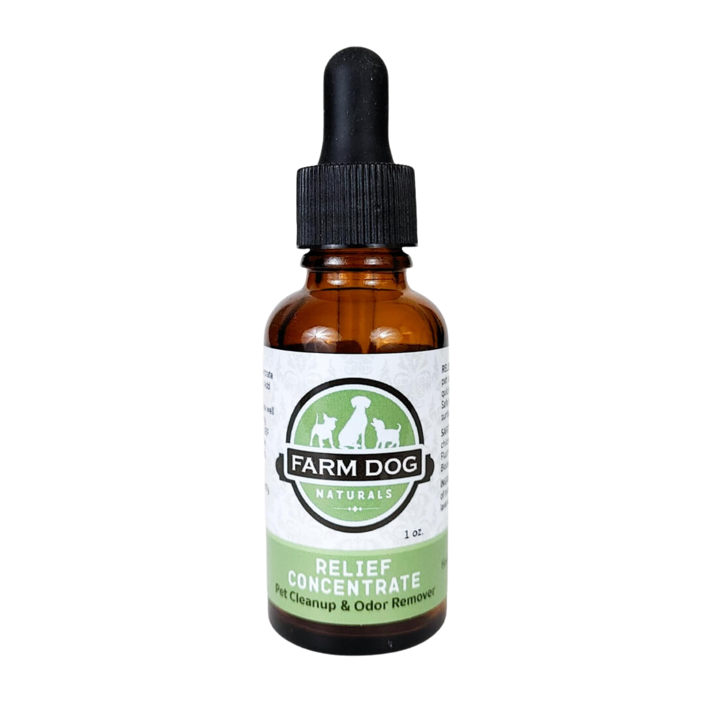 Farm Dog Naturals | Relief | Pet Cleanup and Odor Remover Concentrate