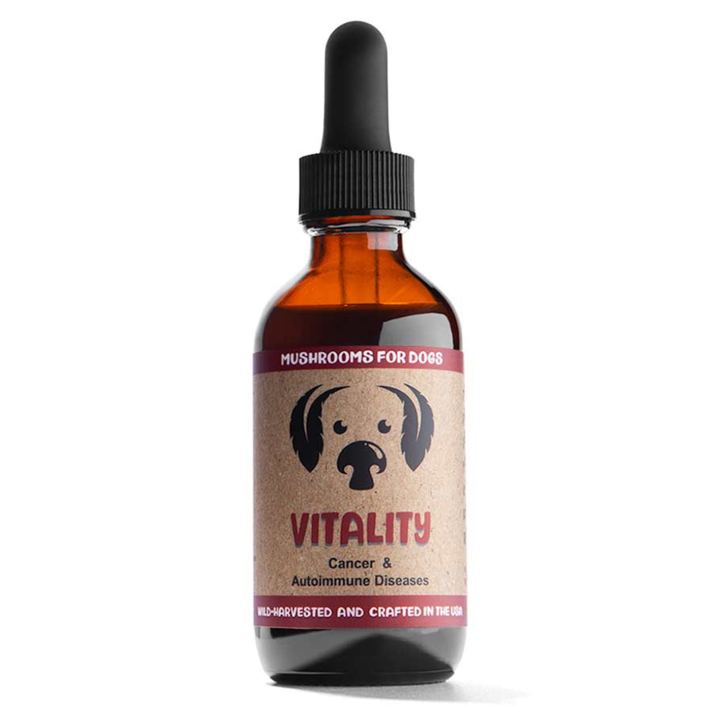 MycoDog Vitality | Mushroom Extract + Adaptogen Tincture