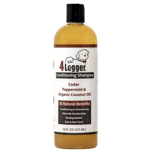 4-Legger Organic Shampoo | Cedar w/ Peppermint & Eucalyptus 16oz