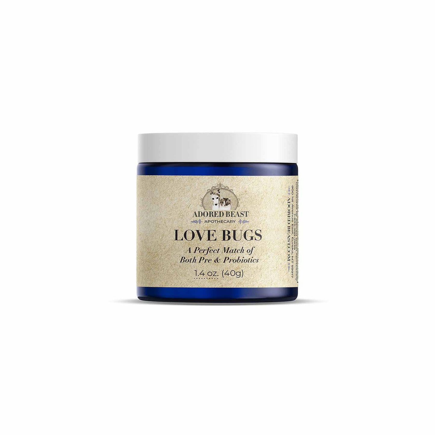 Adored Beast Love Bugs | Pre & Probiotics