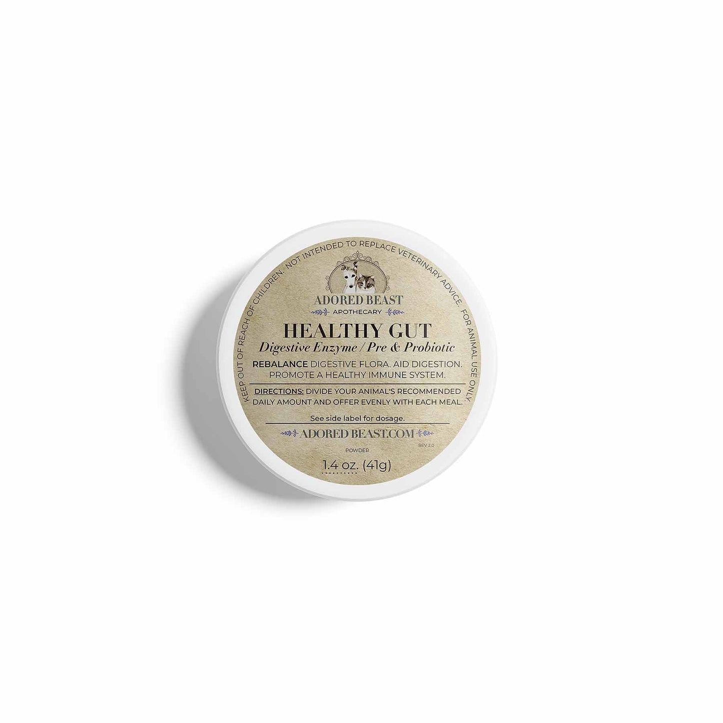 Adored Beast Healthy Gut | Digestive Enzyme