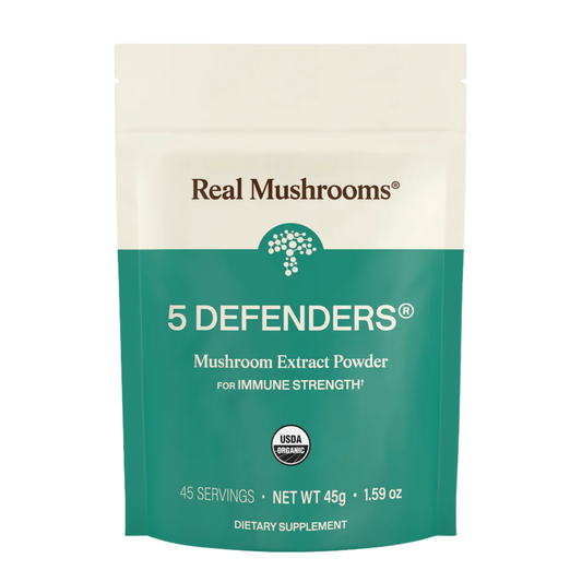 Real Mushrooms | 5 Defenders Mushroom Complex Powder