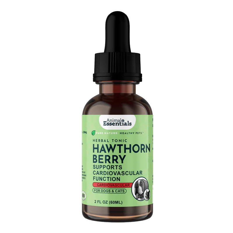 Animal Essentials Hawthorn Berry Herbal Tonic | Supports Cardiovascular Function